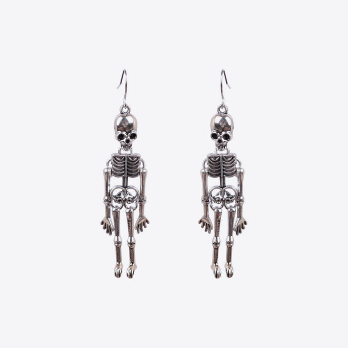 Skeleton Alloy Earrings