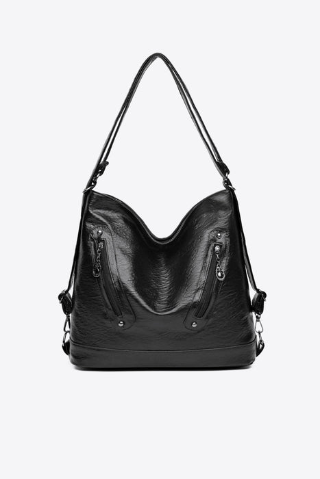 PU Leather Shoulder Bag