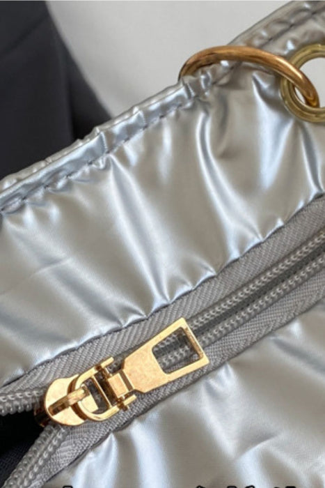 Bubble Texture Chain Handbag