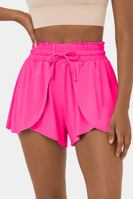 Drawstring Swim Shorts with Pockets