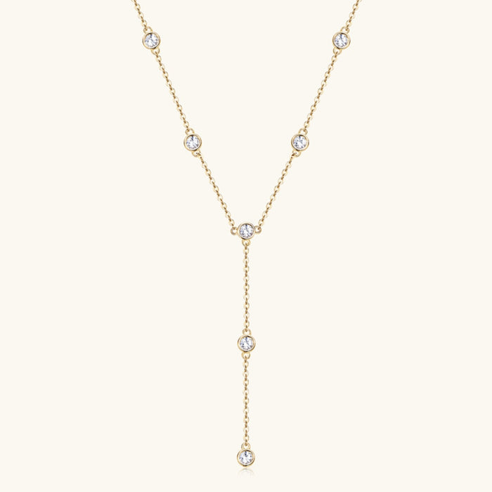 1.1 Carat Moissanite 925 Sterling Silver Necklace