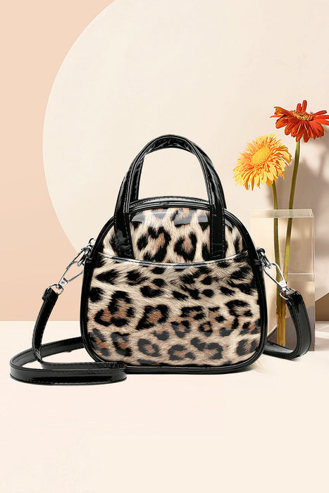 Animal Print PU Leather Crossbody Bag