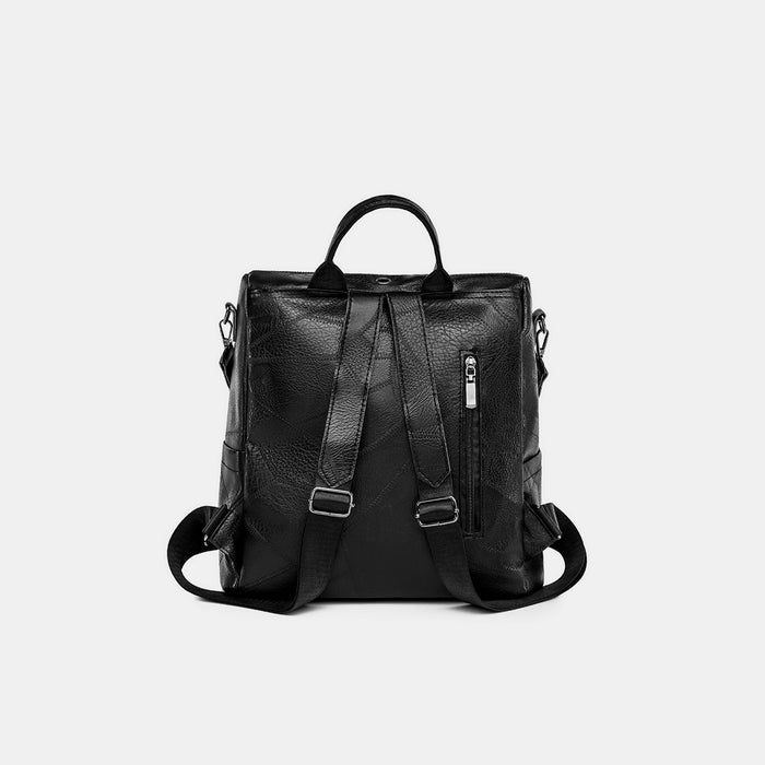 PU Leather Backpack Bag