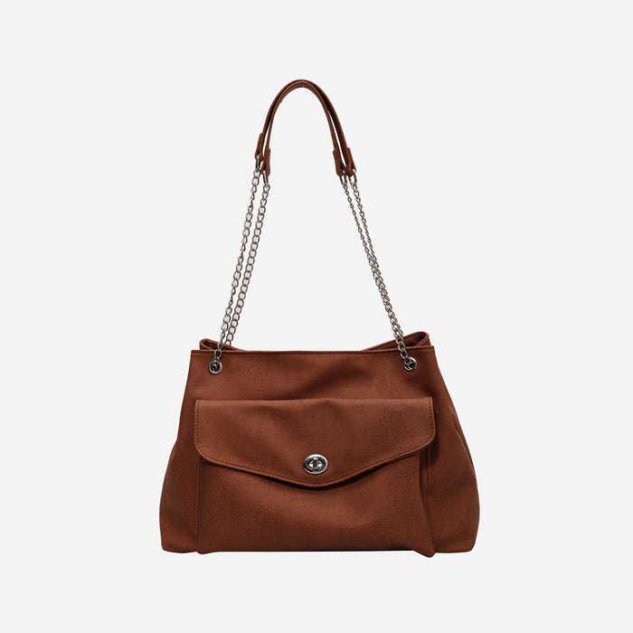 PU Leather Shoulder Bag