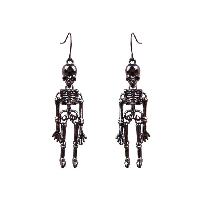 Skeleton Alloy Earrings