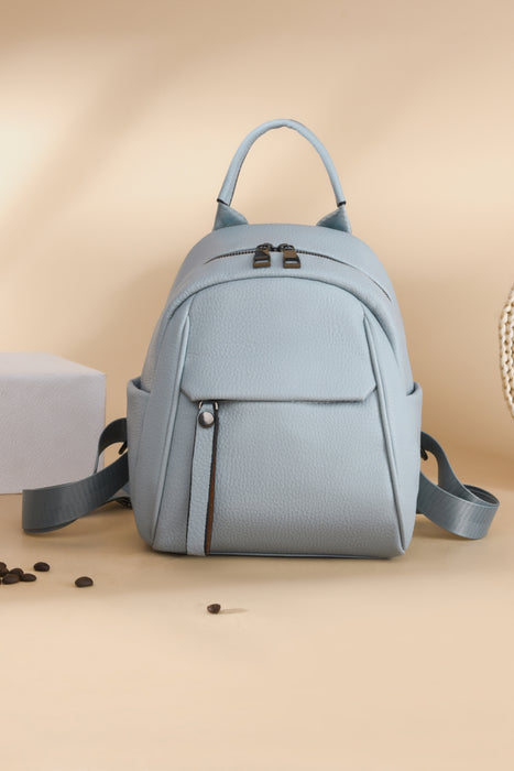 Small PU Leather Backpack