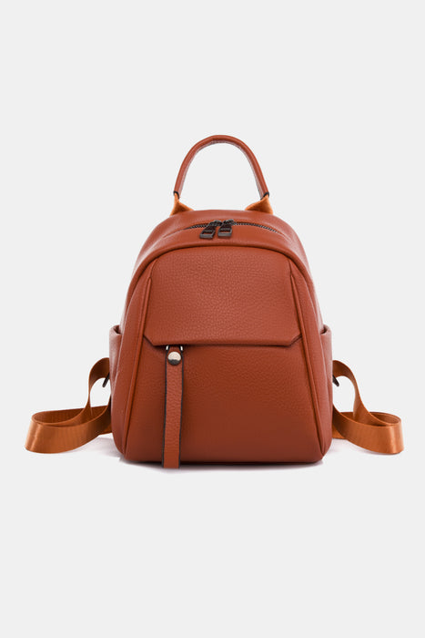 Small PU Leather Backpack