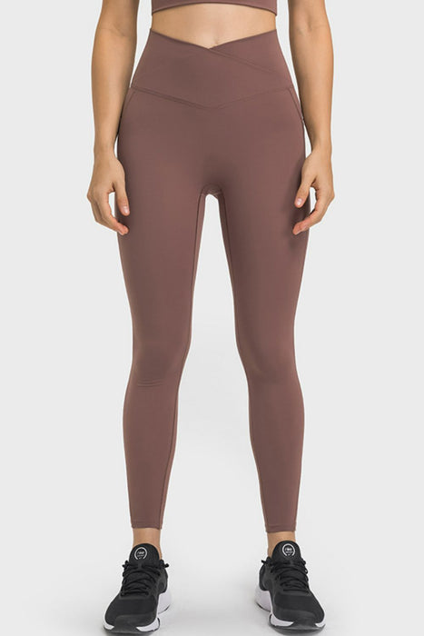 Millennia V-Waist Yoga Leggings with Pockets