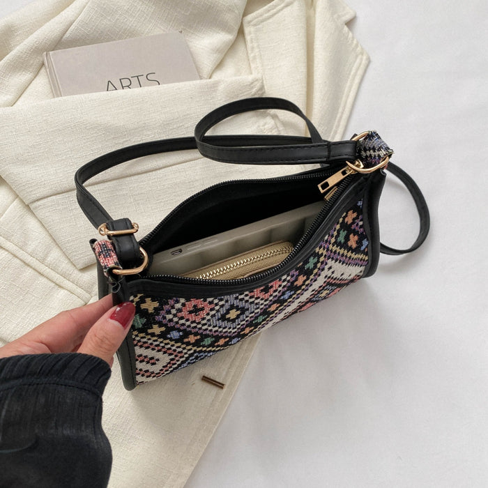 Printed Crossbody Bag