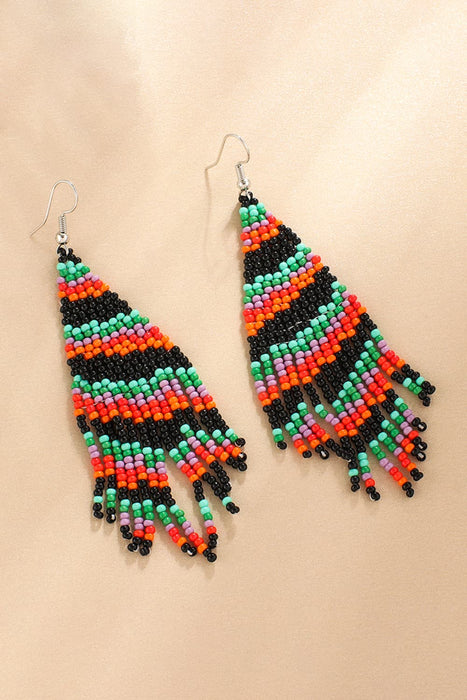 Christmas Beaded Earrings