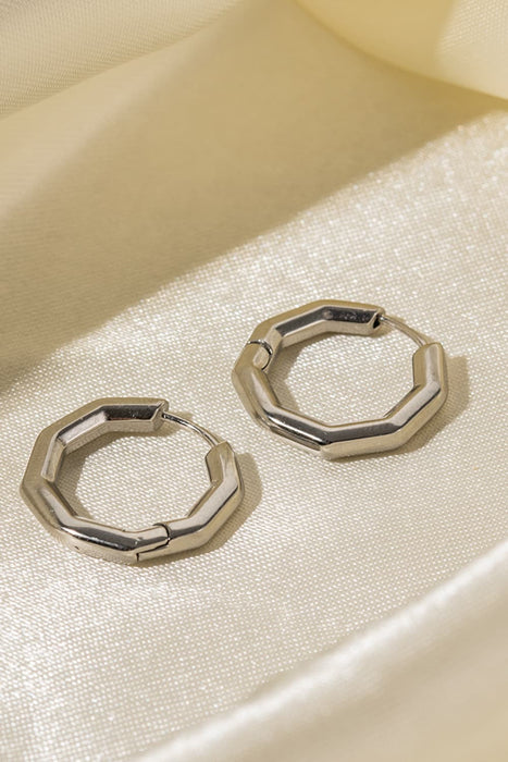 Geometric Stainless Steel Earrings