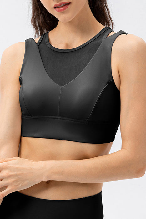 Cutout Wide Strap Active Tank