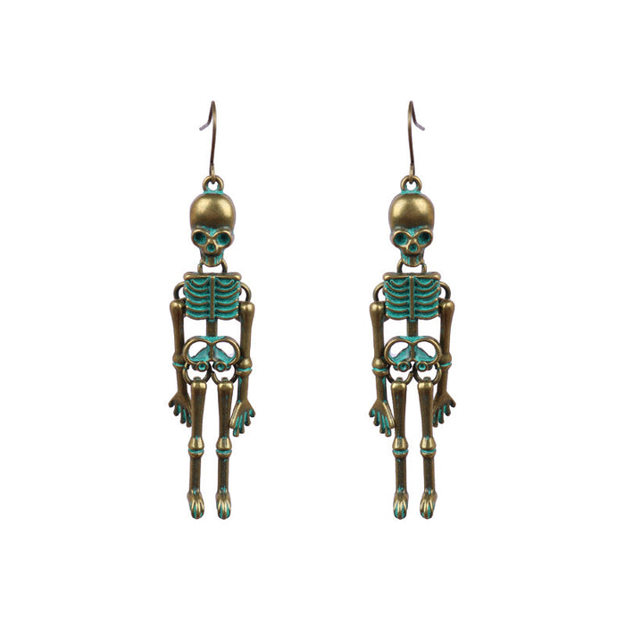 Skeleton Alloy Earrings