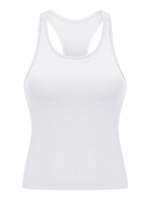 Millennia Round Neck Racerback Active Tank