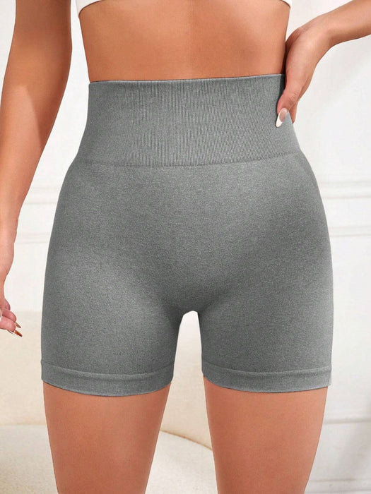 High Waist Active Shorts