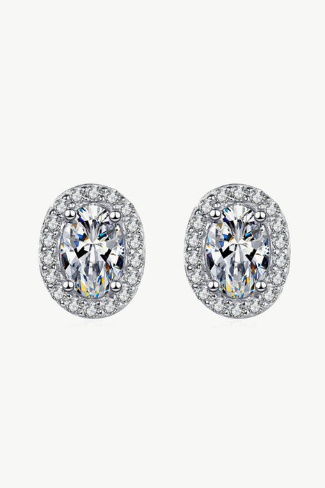 Future Style Moissanite Stud Earrings