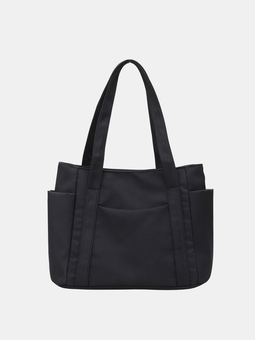 Oxford Cloth Tote Bag with Zipper