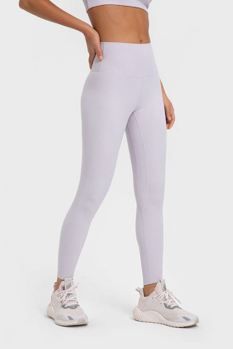 Millennia Highly Stretchy Wide Waistband Yoga Leggings