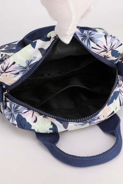 Floral Nylon Handbag