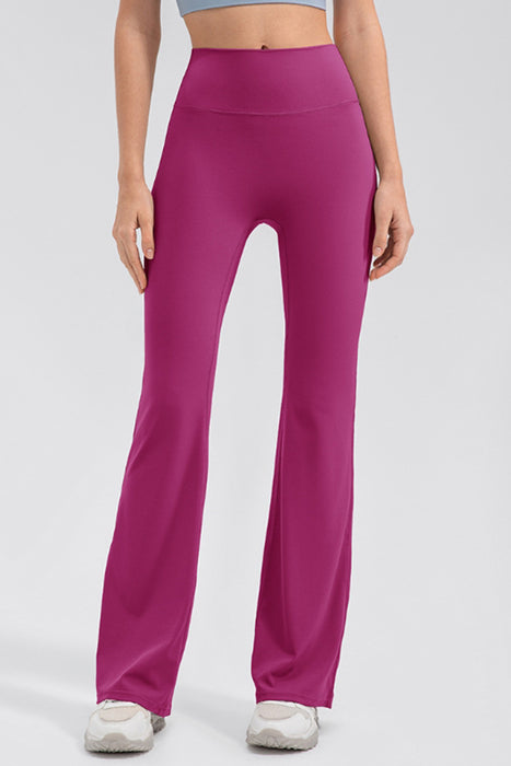 High Waist Straight Active Pants